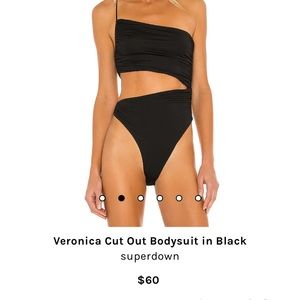 Superdown Cut Out Bodysuit